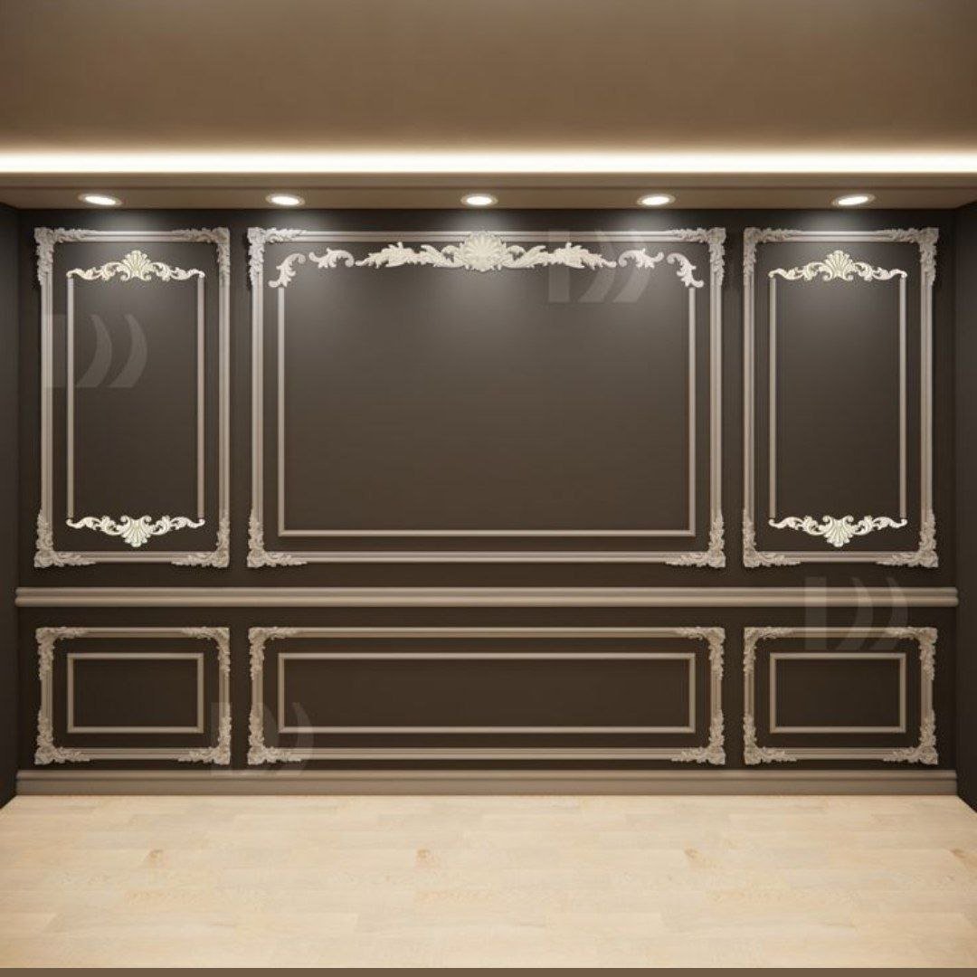 خدمة جدار فوم مزخرف بأسلوب ملكي ضمن قسم براويز فوم