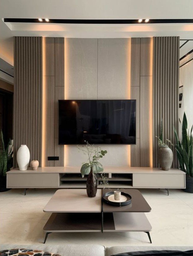 خدمة تناظر هادئ مع إضاءة محيطية ضمن قسم خلفيات شاشة