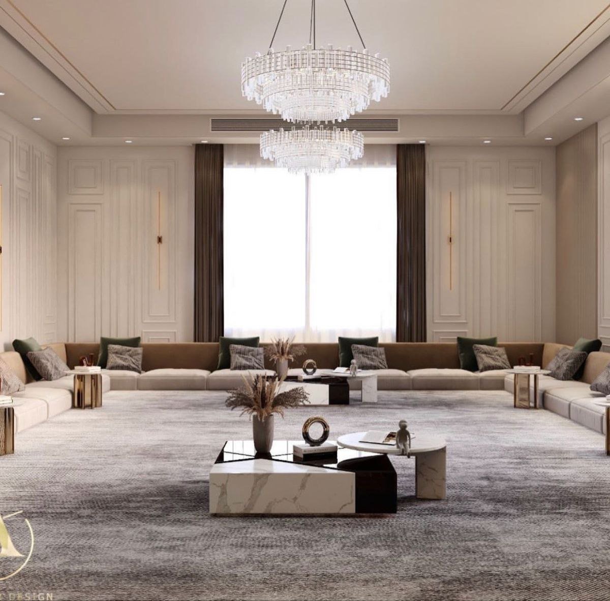 خدمة البصمة المينيمالية الراقية ضمن قسم مجالس