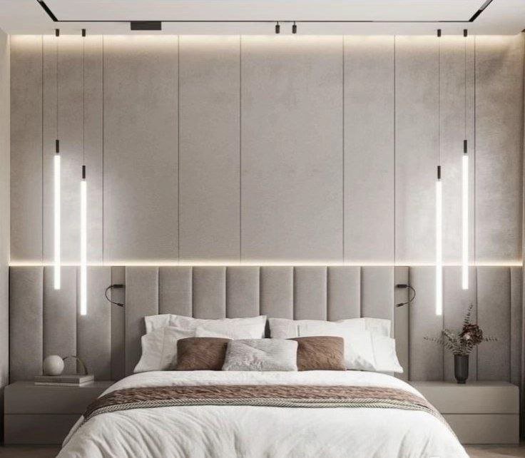 خدمة إضاءة عصرية جريئة ضمن قسم سرر