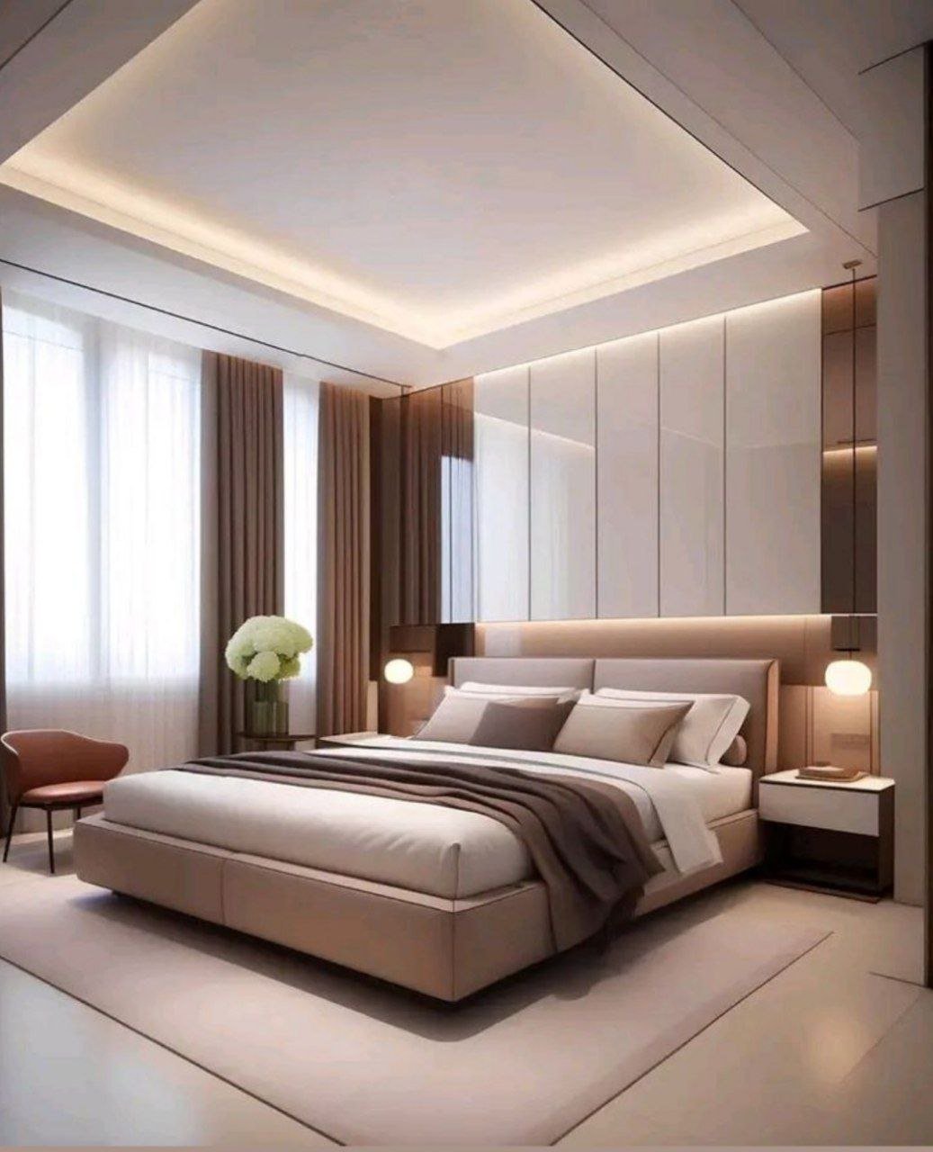 خدمة إضاءة متماثلة راقية ضمن قسم سرر