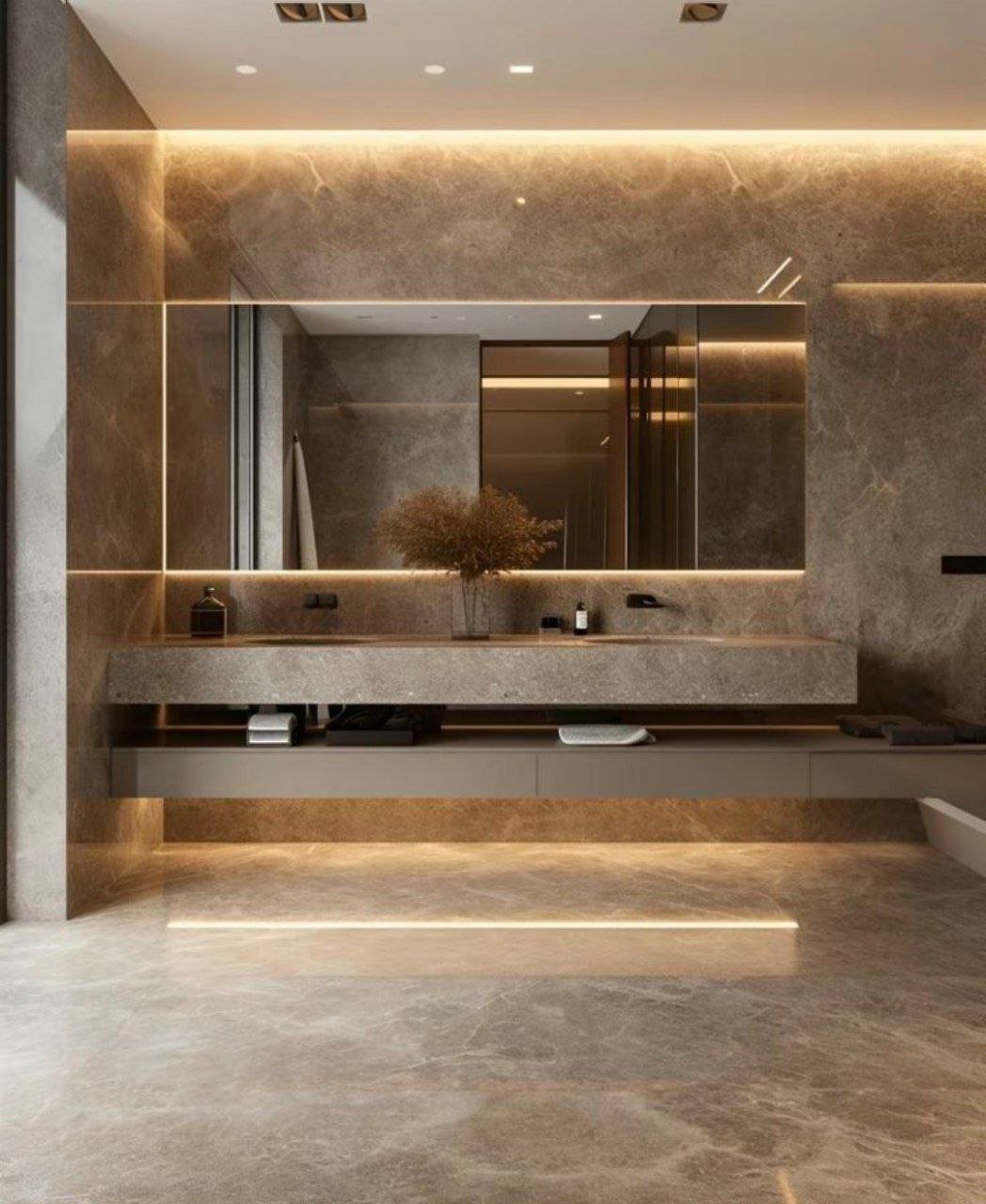 خدمة المينيمال العصري ضمن قسم مغاسل