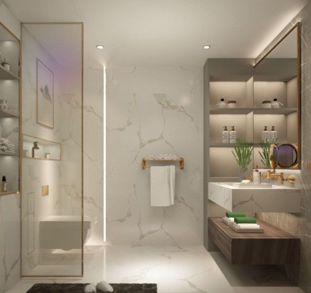 خدمة نمط فندقي فخم ضمن قسم مغاسل